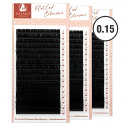 Acelashes® 0.15 Wholesale Lashes Trays Super Flat Lash Extension WFL015 