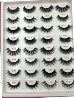 Best Sellers 8 pairs  Mink Lashes and 8 Pairs Faux Mink Lashes
