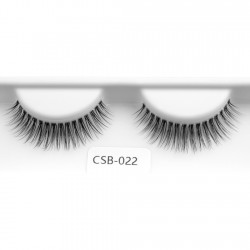 Wholesale Best Quality Clear Band of Faux Mink Lashes CSB-022