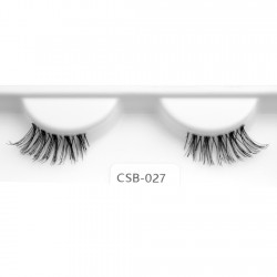 Wholesale Best Quality Clear Band of Faux Mink Lashes CSB-027