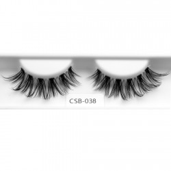 Wholesale Best Quality Clear Band of Faux Mink Lashes CSB-038
