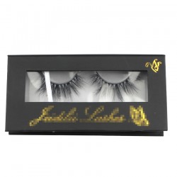 Custom black&golden butterfly decoration window magnetic eyelash packaging with hot stamping your logo CMB077