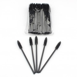 Stock Eyelashes Brushes Black Color 50pcs/ Pack ACE-B2