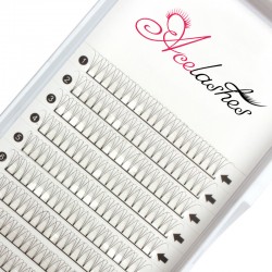 Premade volume 3D lashes wholesaler D curl 9mm