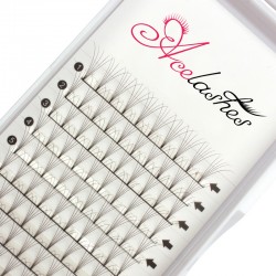 Private label 5D pre fan lashes C Curl 12mm