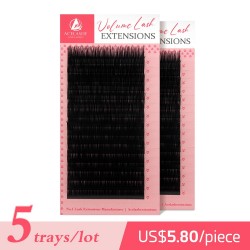 Wispy Volume Lashes Individual Lashes Cluster Volume Eyelash Extensions 5 tray/lot 16 Rows 