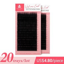 Wispy Volume Lashes Individual Lashes Cluster Volume Eyelash Extensions 20 tray/lot 16 Rows 