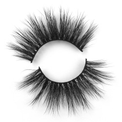 Wholesale 25mm 3D Wisipy Criss Cross Long Mink Lashes 5D05