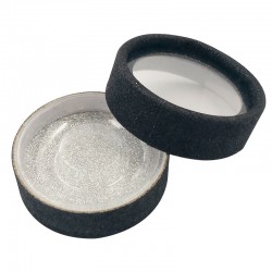 Stock Luxury Black Round Boxes Available Your Logo Stickers ACE-C03