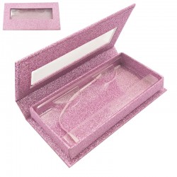 Stock Packaging Pink Glitter Magnetic Boxes ACE-R04