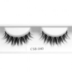 Wholesale Best Quality Clear Band of Faux Mink Lashes CSB-040