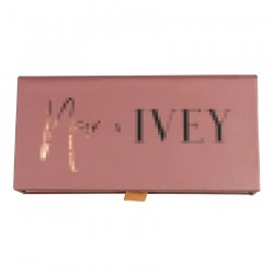 Custom Nude Sliding eyelash packaging with Print Logo CMB111