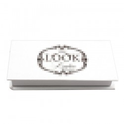 Custom without window eyelash packaging  with hot stamped your logo CMB17