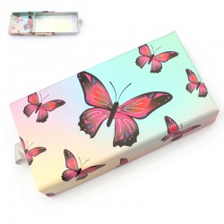 New Pink Butterfly Holographic Inside With PVC Window ACE-R11