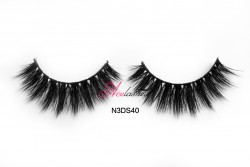 The Most Natural 3D Silk Lashes Pure Handmade N3DS040