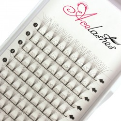 Wholesale 6D premade russia volume lashes C Curl 14mm