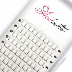 Wholesale pre fan 4D volume lashes factory C curl 10mm