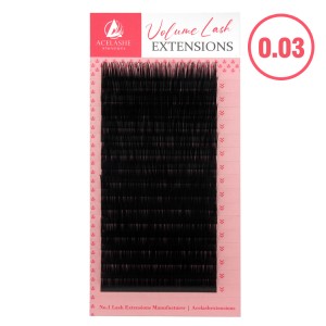 Acelashes® 0.03 Ultra-Light Mega Cashmere Volume Mink Eyelash Extensions LA03