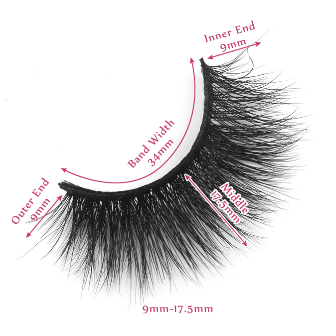 17.5mm lashes