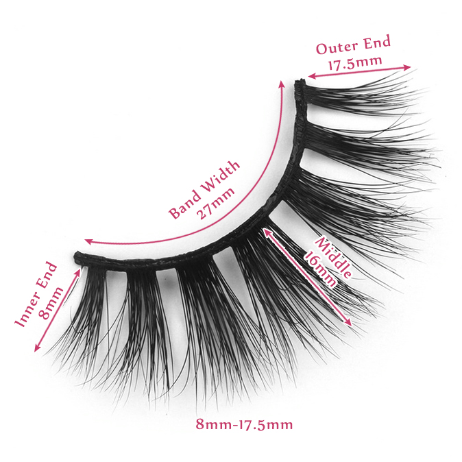17.5mm lashes