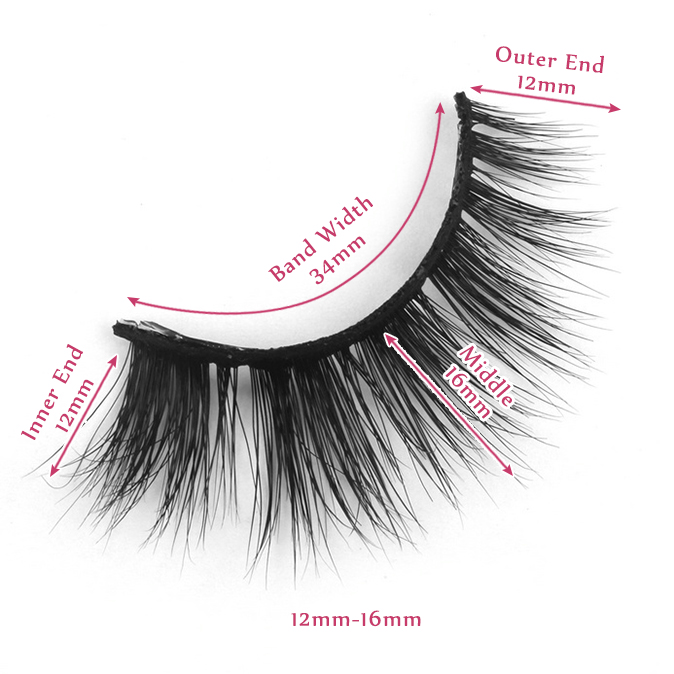 16mm lashes