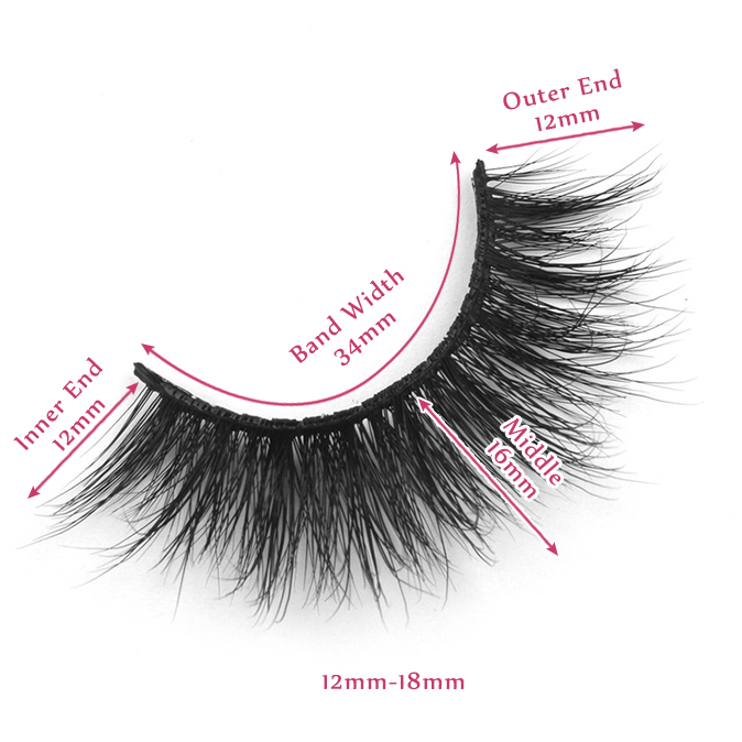 18mm lashes