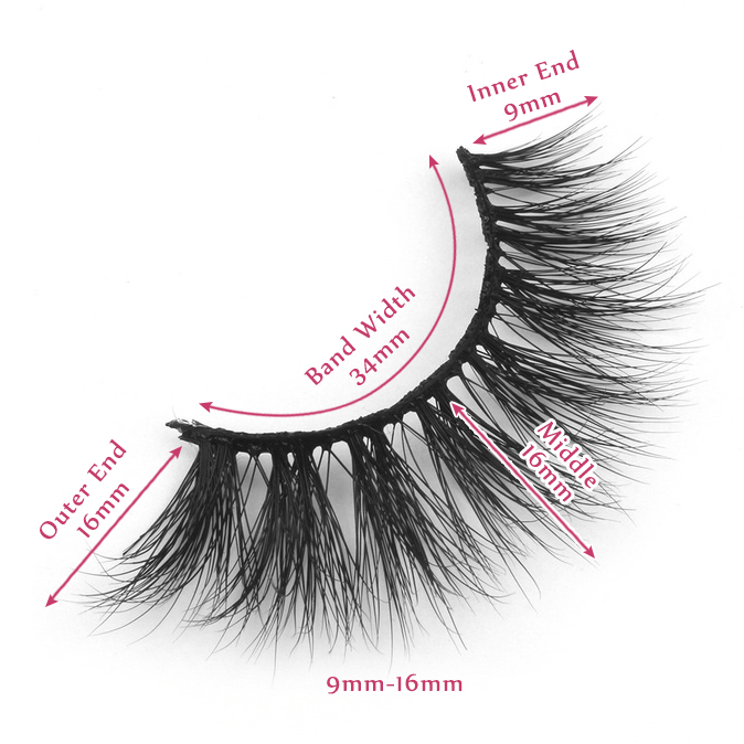 16mm lashes