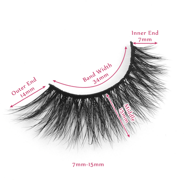 15mm lashes