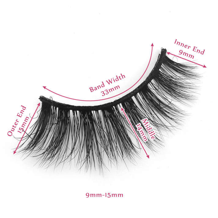 15mm lashes