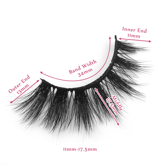 17.5mm lashes