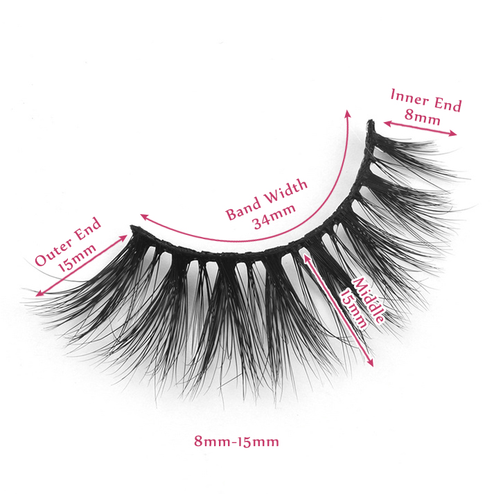 15mm lashes