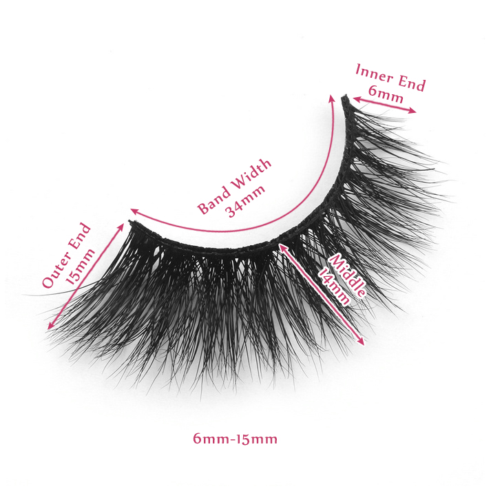 15mm lashes