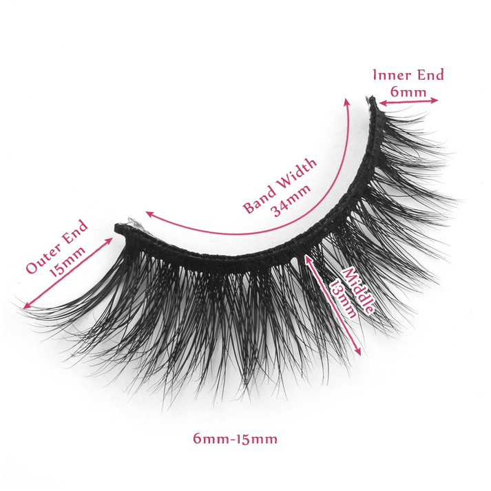 15mm lashes