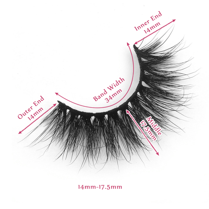 17.5mm lashes