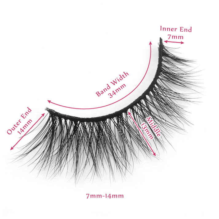 14mm lashes