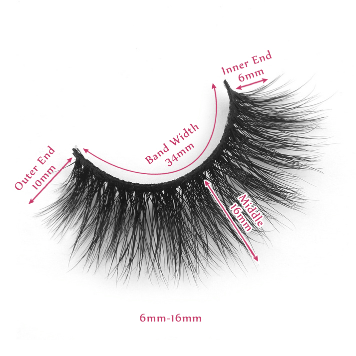 16mm lashes