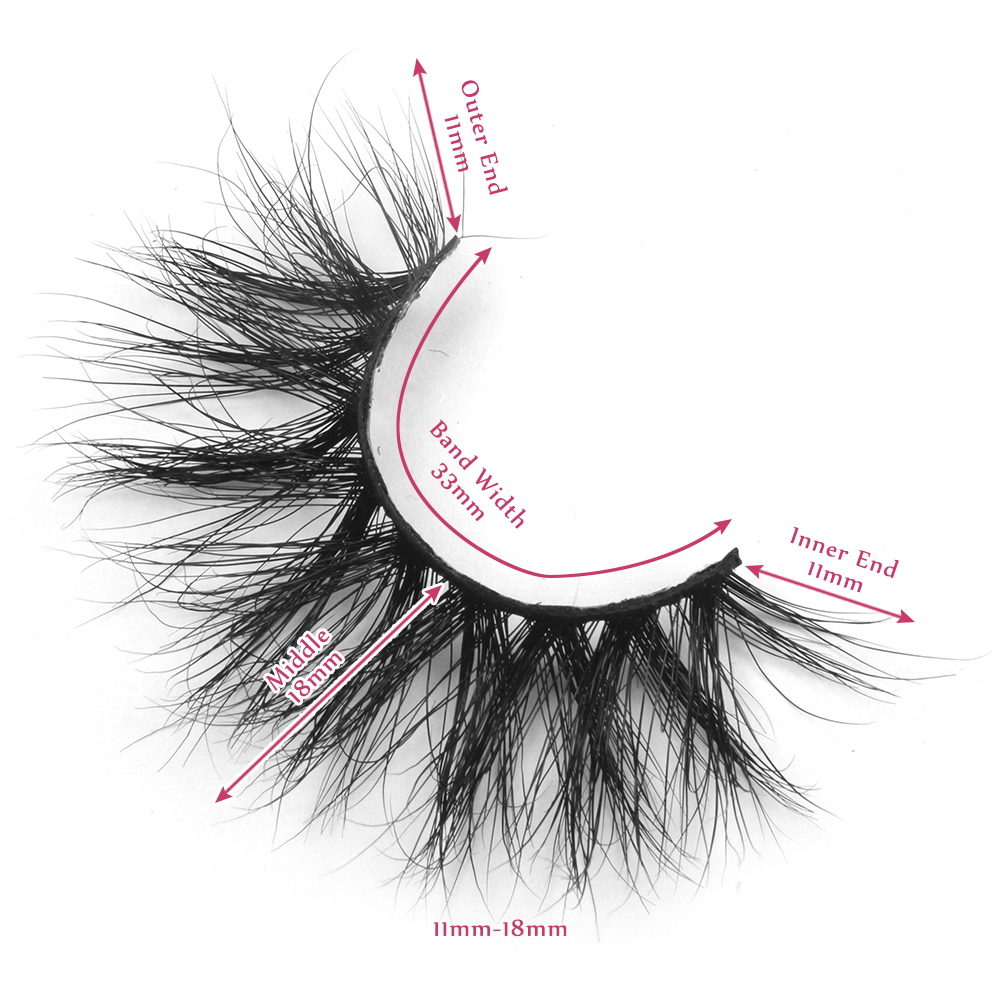 18mm lashes