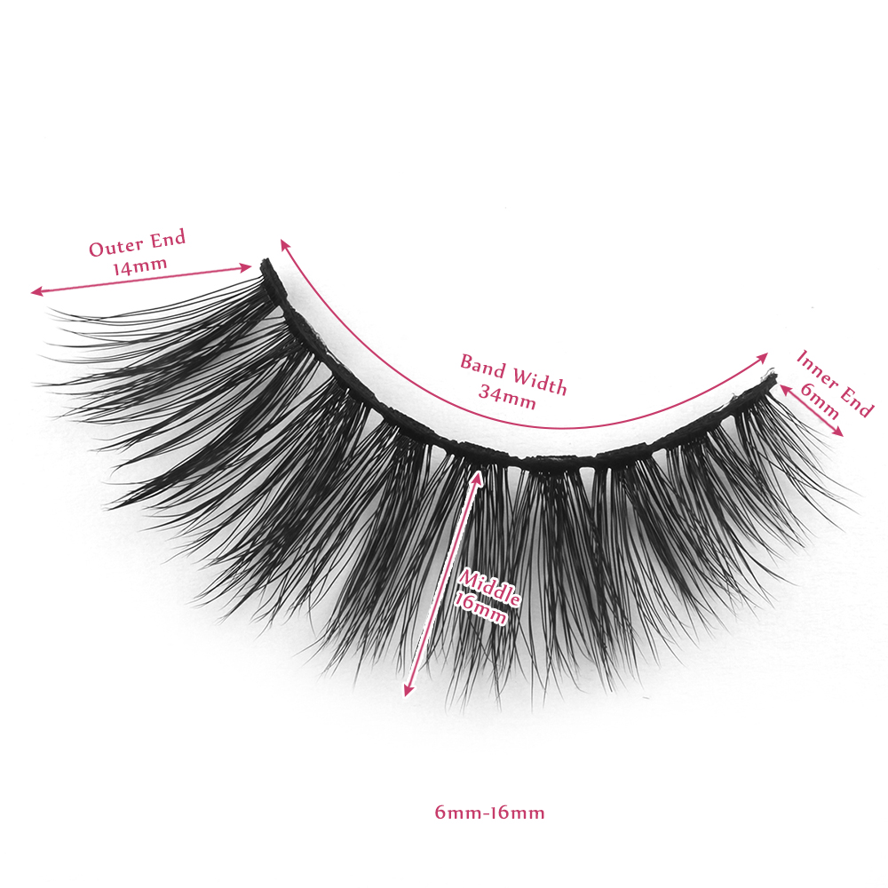 16mm lashes