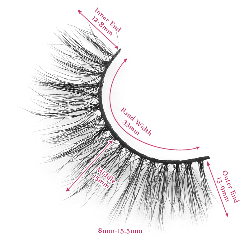 15.5mm lashes