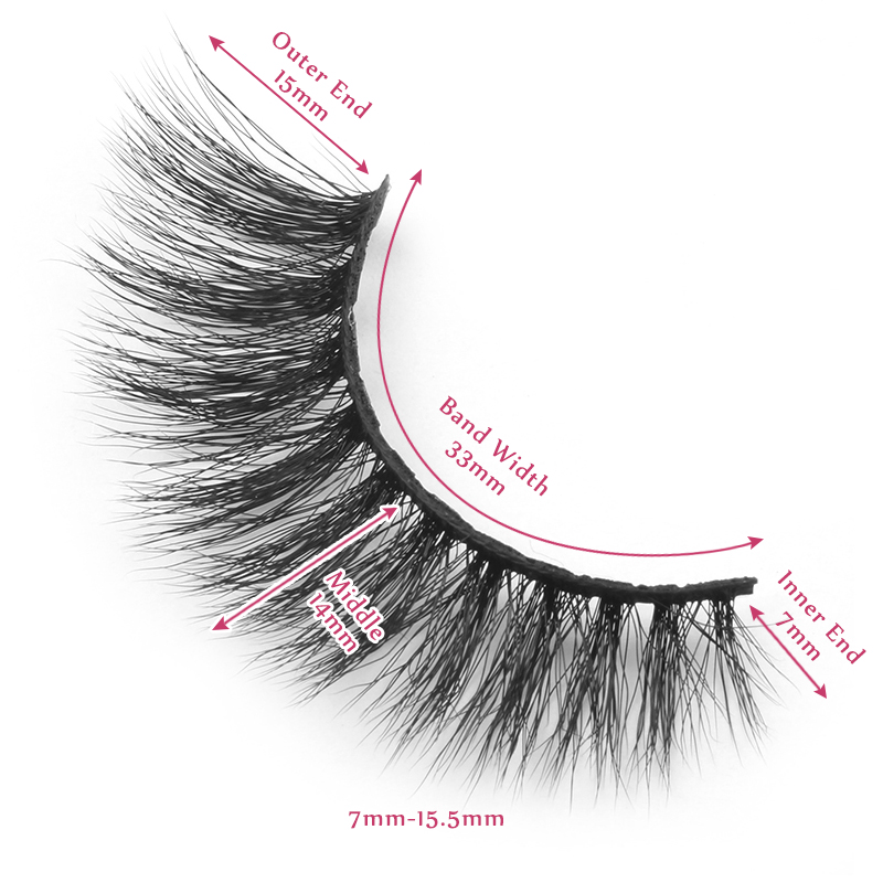 15.5mm lashes